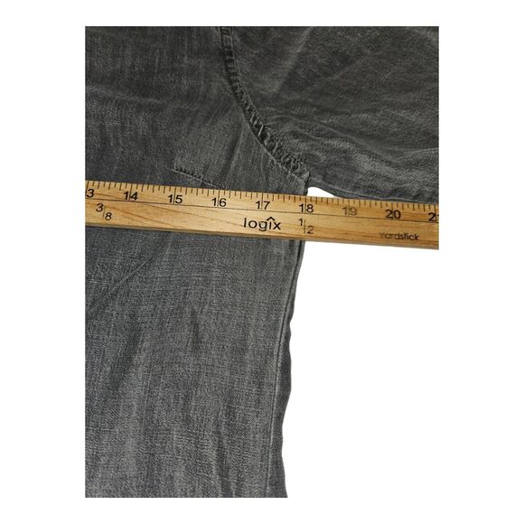 Philosophy Shirt Dress Women's Large Short Roll Tab Sleeves 100% Lyocell - Picture 3 of 5